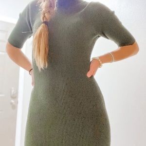 Charlotte Russe Ribbed knit dress